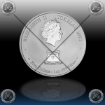 1oz TOKELAU "Year of the Snake" 2013 BU (Prooflike)